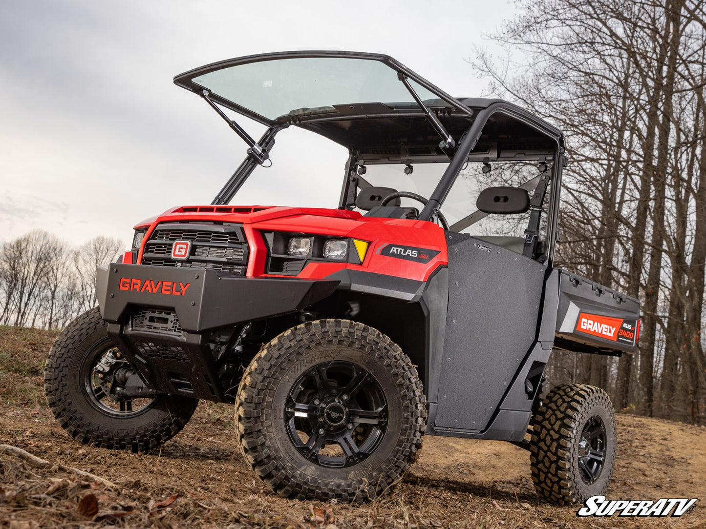Gravely Atlas JSV MaXDrive Power Flip Glass Windshield