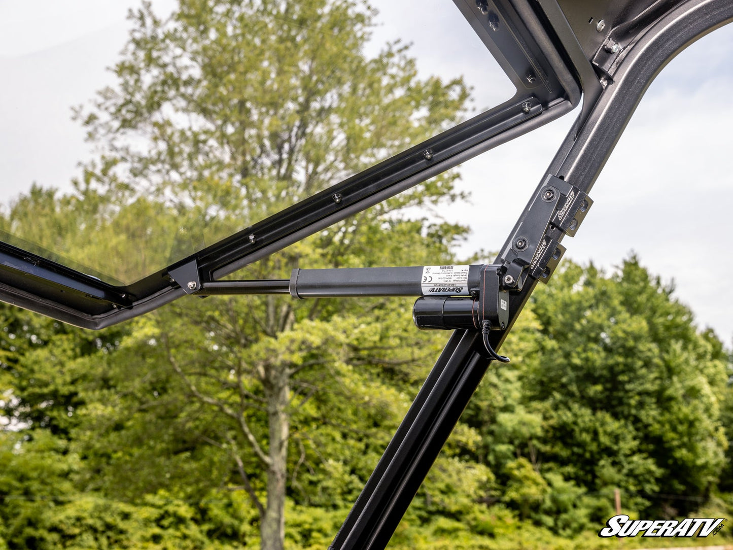 Kawasaki Ridge MaXDrive Power Flip Windshield