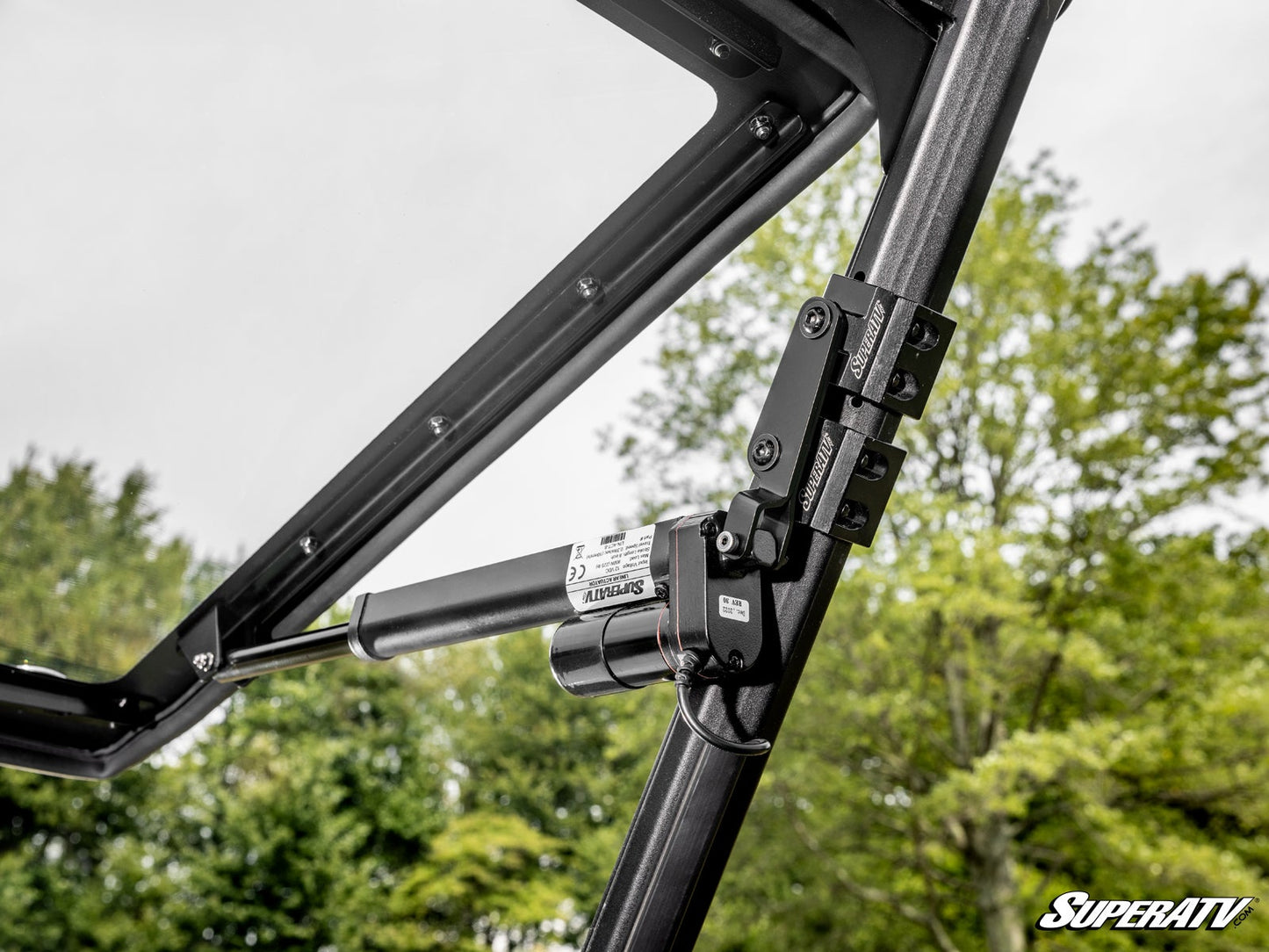 Kawasaki Ridge MaXDrive Power Flip Windshield