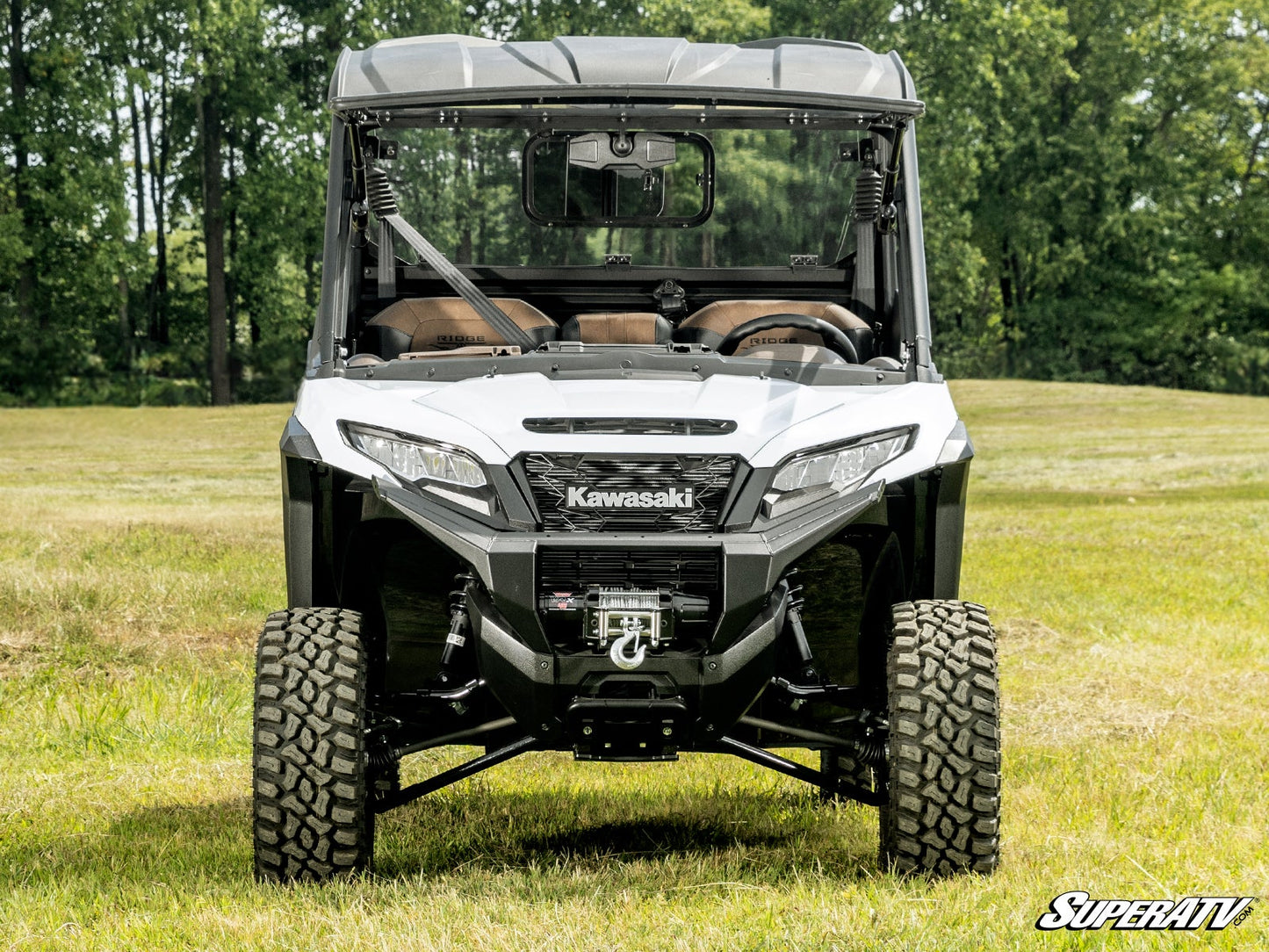Kawasaki Ridge MaXDrive Power Flip Windshield