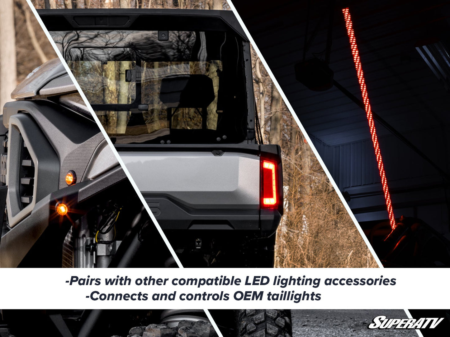 SuperATV Deluxe Self-Canceling Turn Signal Kit for Polaris Ranger XD 1500/2024+