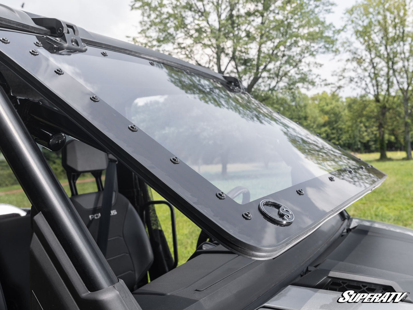 Polaris Ranger XD 1500 MaXDrive Power Flip Windshield