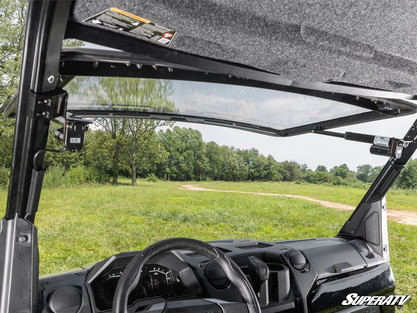 Polaris Ranger XD 1500 MaXDrive Power Flip Windshield