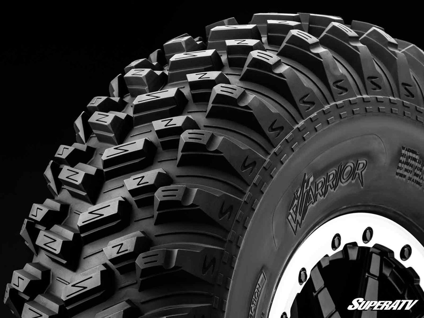 Standard XT Warrior Tires 30X10X15 On 15X7 Assault Industries Hellfire Satin Black Wheels 5/4.5 Pattern