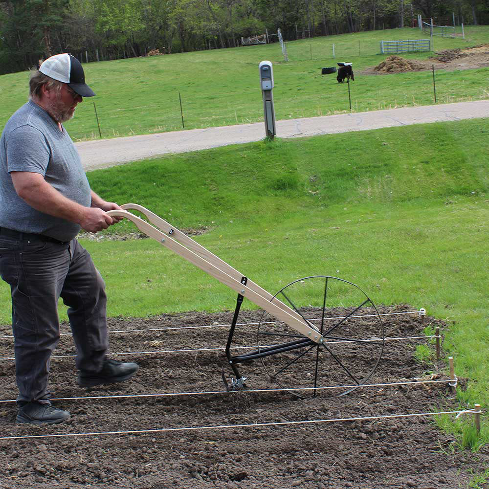 Maxim High Wheel Plow | 24-In. | Wood Handles