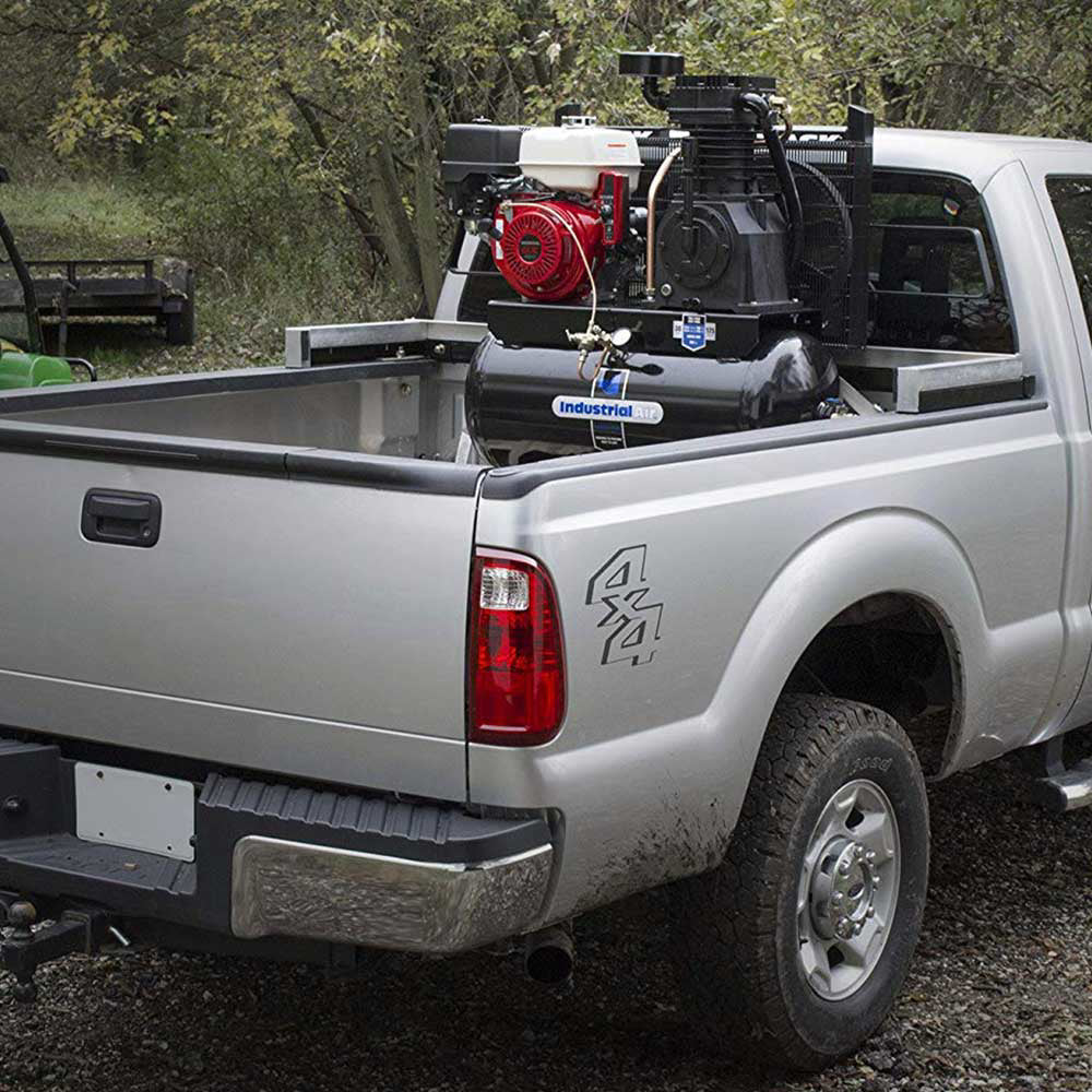 Industrial Air 30-Gallon Air Compressor | Truck Mount | 24CFM | Honda GX390