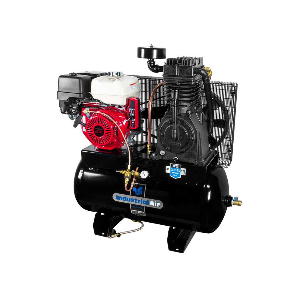 Industrial Air 30-Gallon Air Compressor | Truck Mount | 24CFM | Honda GX390