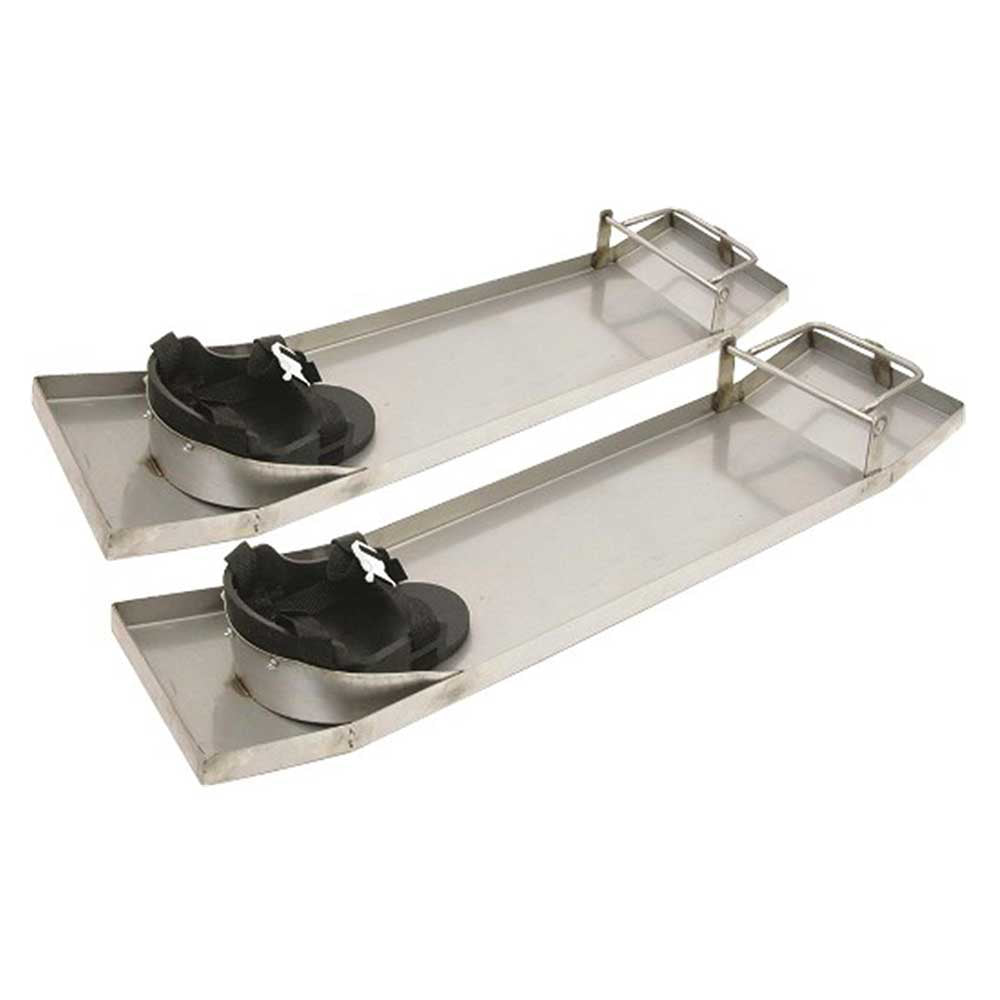 Marshalltown QLT Knee Boards Stainless Steel Includes Knee Pads