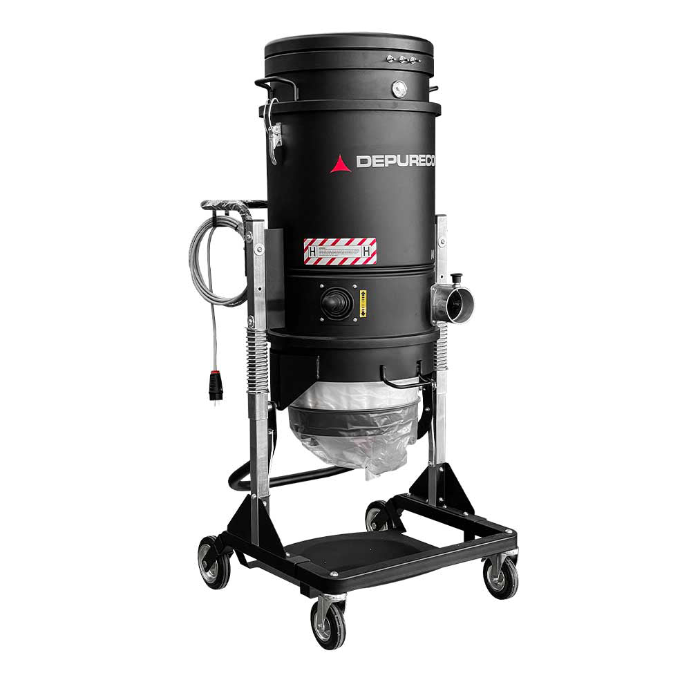 Depureco Industrial Vacuum | 336 CFM | Manual Shaker | Longopac