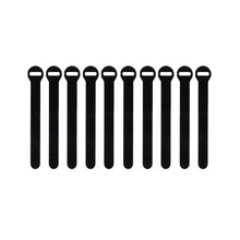 Wrap-It Self Gripping Cable Ties | Black | 5-In. X 1/2-In. | 6 Packs of 8