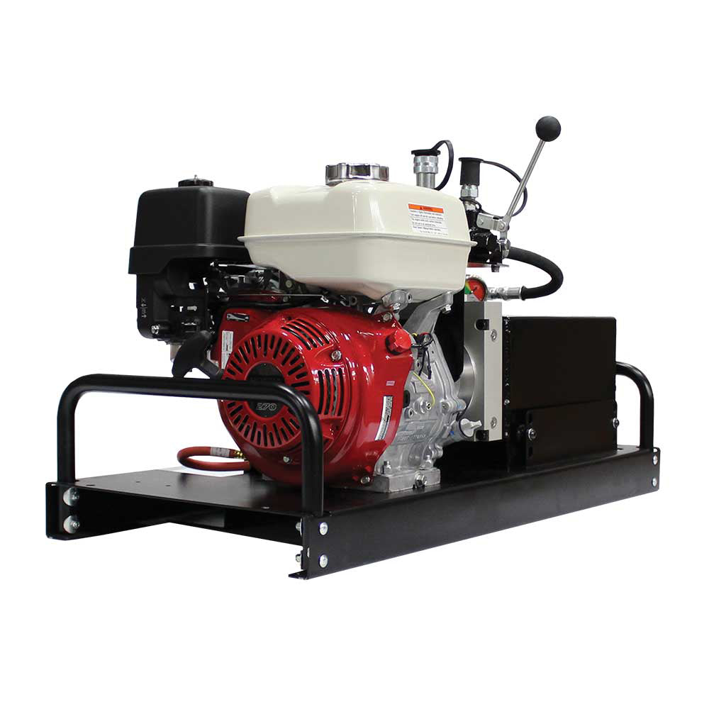 BravePro Hydra Buddy | Hydraulic Power Pack | 2,000 PSI | 5.5 GPM | Recoil Start | Honda GX270