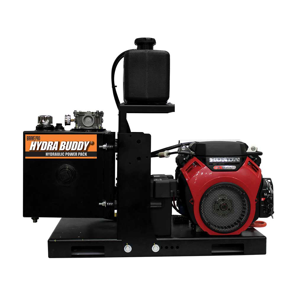 BravePro Hydraulic Power Pack | 3,000 PSI | 9 GPM | Electric Start | Honda GX630