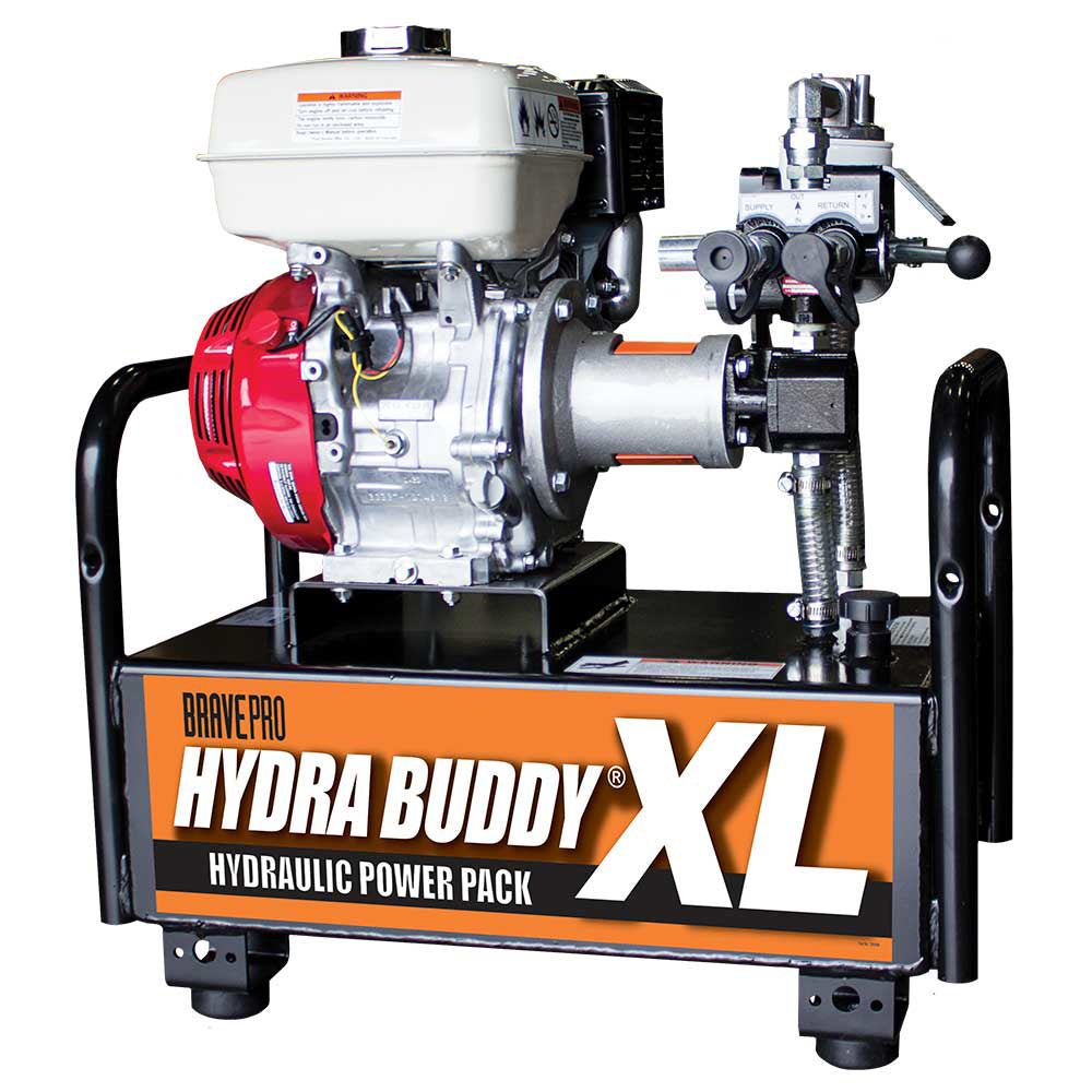 BravePro Hydra Buddy | Hydraulic Power Pack | 1,500 PSI | 7 GPM | Recoil Start | Honda GX270