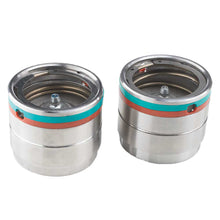 Ultra-Tow Hi-Perf Trailer Bearing Protectors | Pair | Fits 1.98-In. Hubs | Stainless Steel