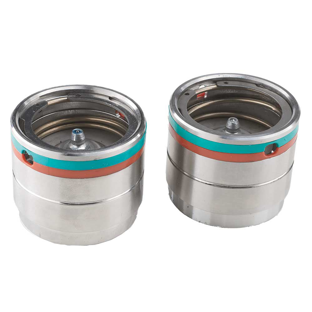 Ultra-Tow Hi-Perf Trailer Bearing Protectors Pair | Fits 1.781-In. Hubs | Stainless Steel