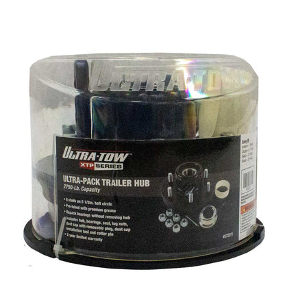 Ultra-Tow XTP Ultra Pack Trailer Hub | 6 on 5-1/2-In. | 2750-Lb. Cap