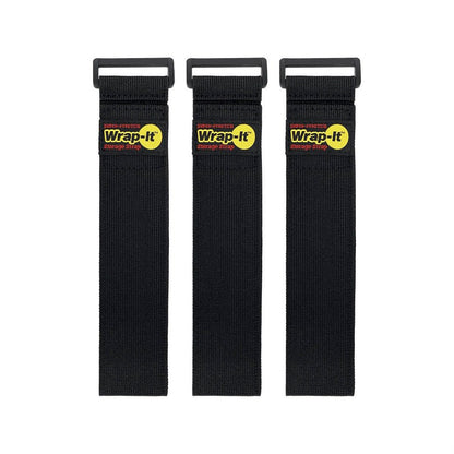 Wrap-It Super Stretch Storage Strap | 18-In. X 2-In. 6 Packs of 3