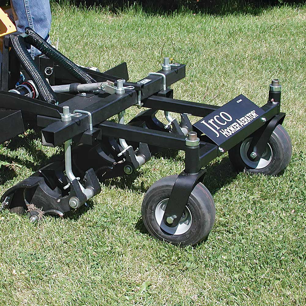 Jrco 38-In. Hooker Aerator | Front Mount Mower Attachment