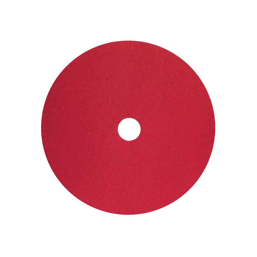 Norton Red Heat | 80 Grit | 17-In. X 2-In. Round Sanding Disc | Case of 25