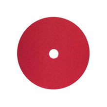 Norton Red Heat | 24 Grit | 17-In. X 2-In. Round Sanding Disc | Case of 25