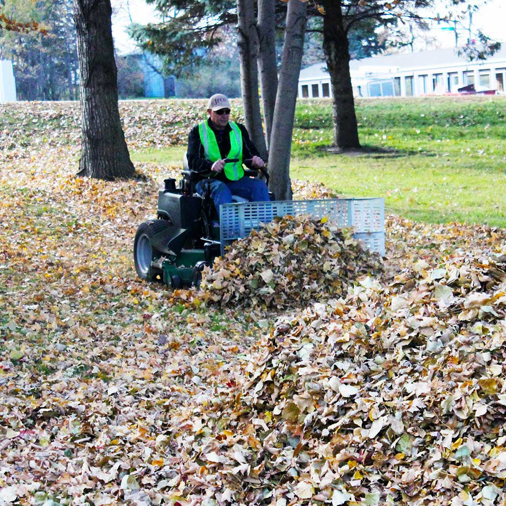 Jrco 55-In. Leaf Blade Plow | Front Mount Mower Attachment