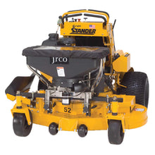 Jrco Broadcast Spreader | Front Mount Mower Attachment | Cable Control | For Walk-Behind, Stand-On, and Out-Front Mowers