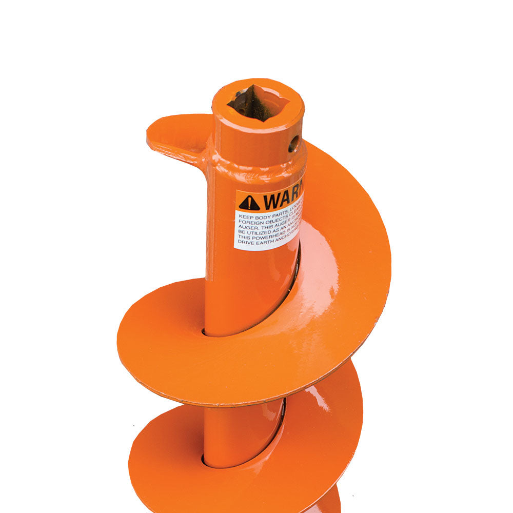 Brave Earth Auger Bit | 6-In. x 36-In. | 7/8-In. Square