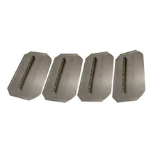 Brave | Combo Trowel Blade Set | 36-In. | Pack of 4 | 8-In. X 14-In.