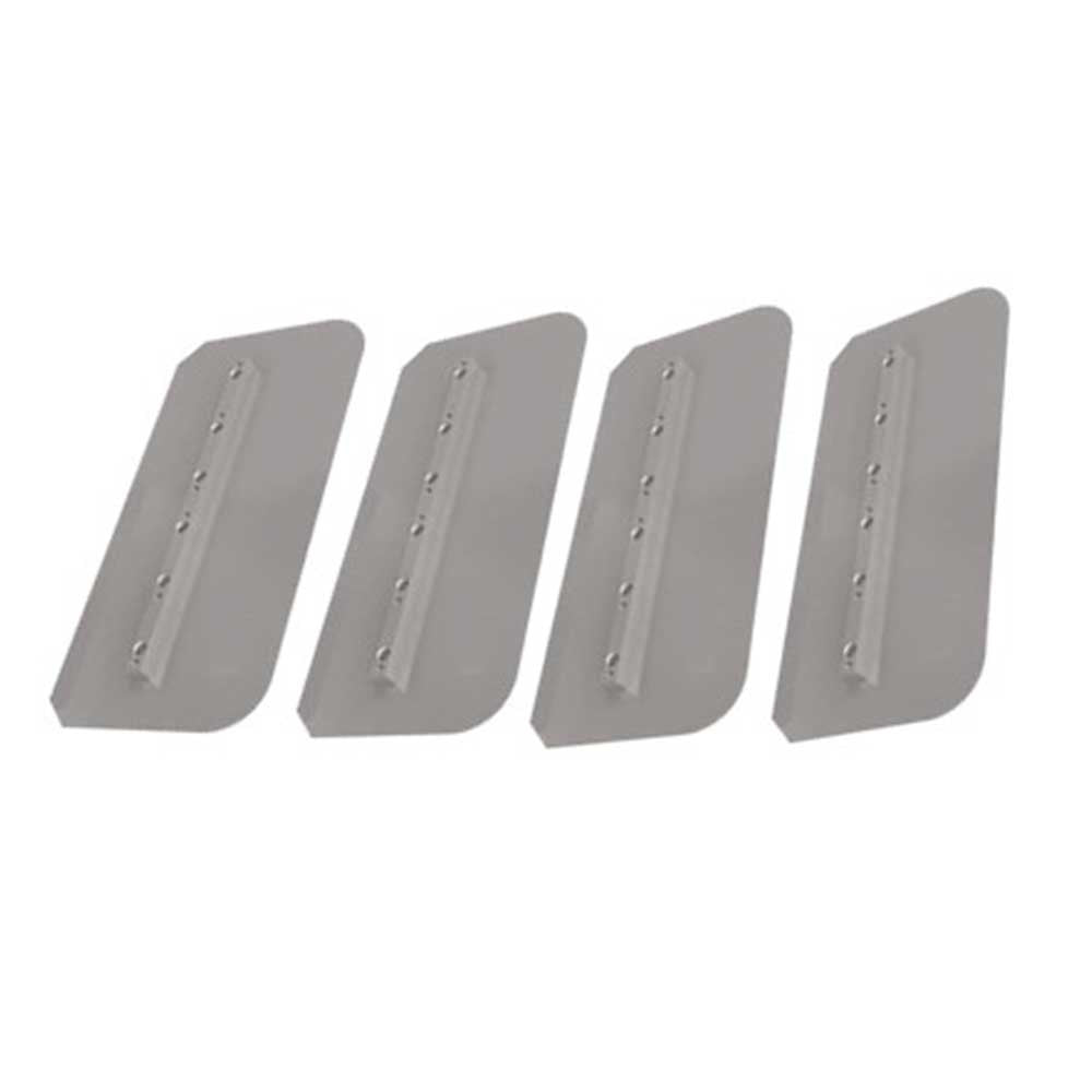 Brave | Combo Trowel Blade Set | 46-In. | Pack of 4 | 8-In. X 14-In.
