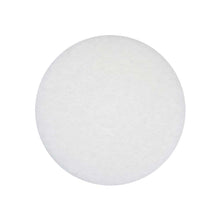 Norton Round Floor Pad | 17in White Super Gloss | Pack of 5