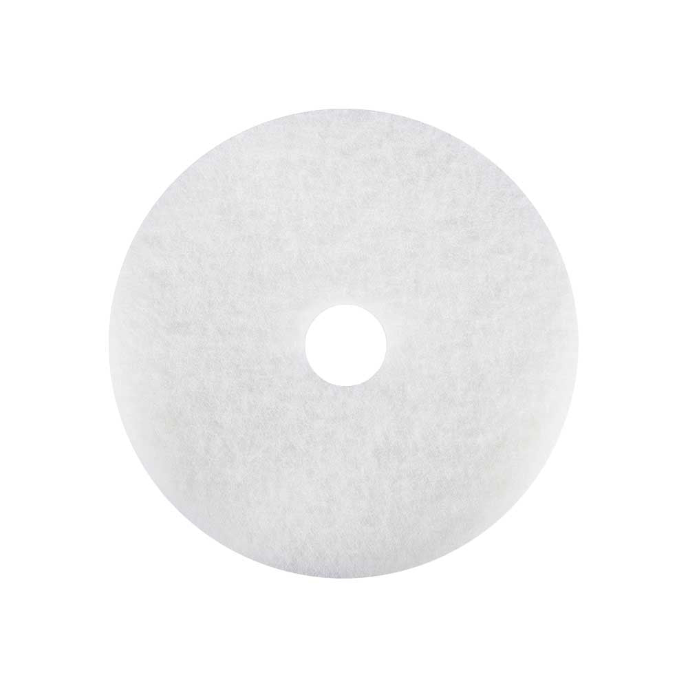 Norton Floor Pad | 20-In. White | Pack of 5