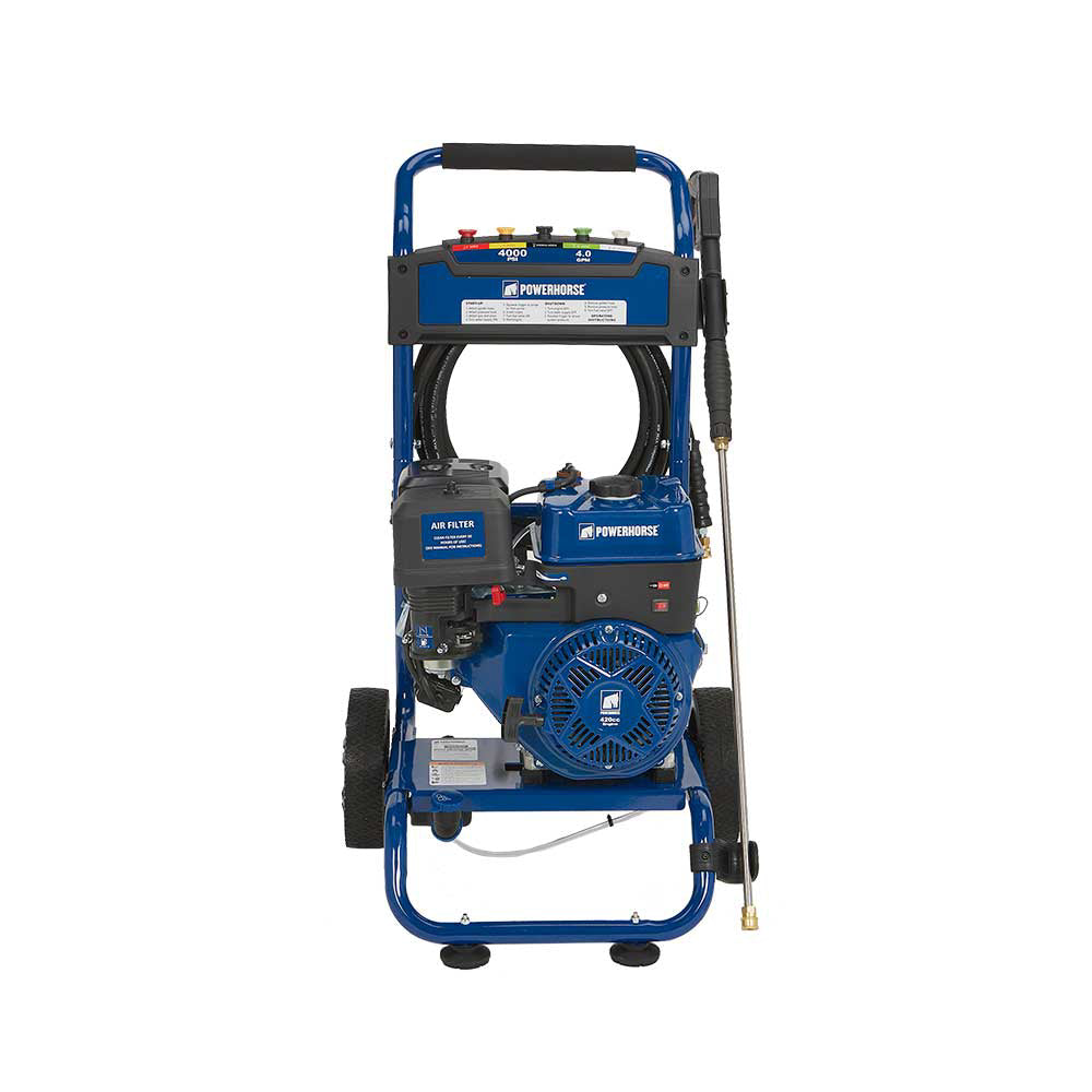 Powerhorse Pressure Washer | 4,000 PSI | 4.0 GPM | 420cc | Gas