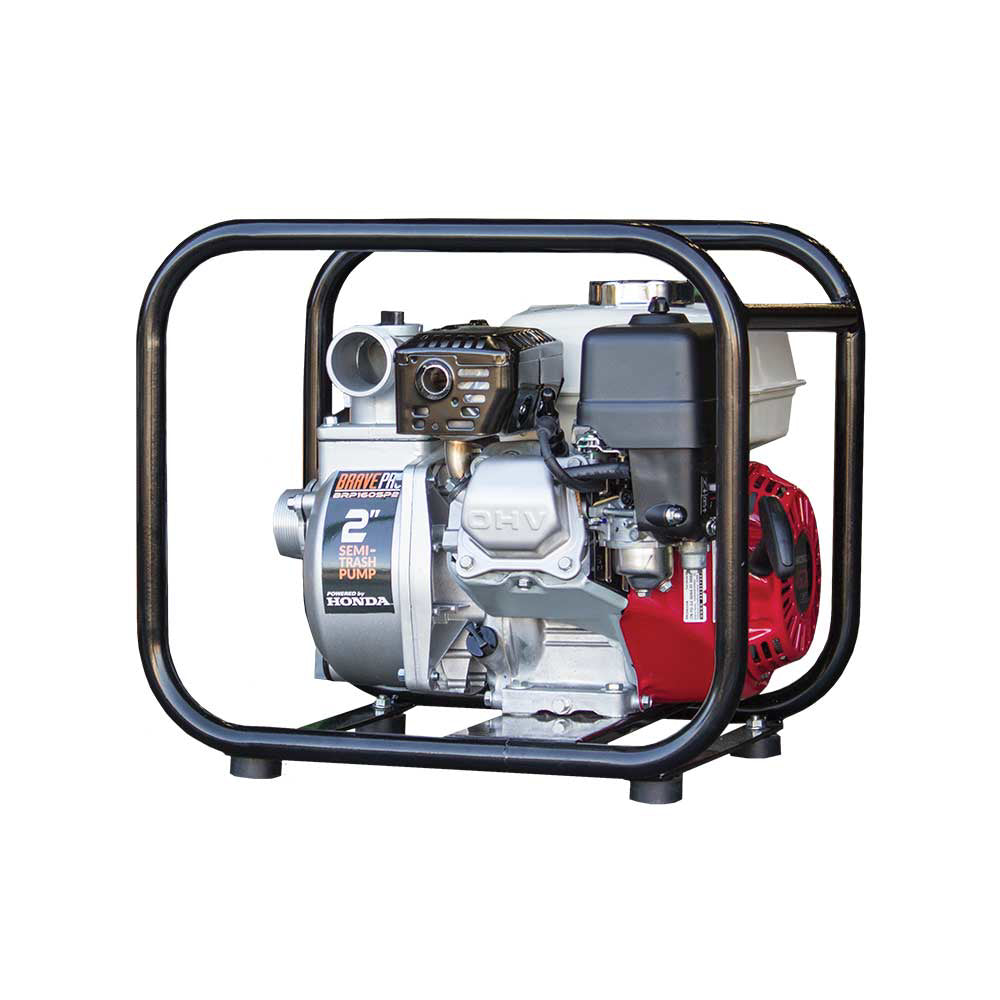BravePro Semi-Trash Pump | 2 In. | Honda GX160