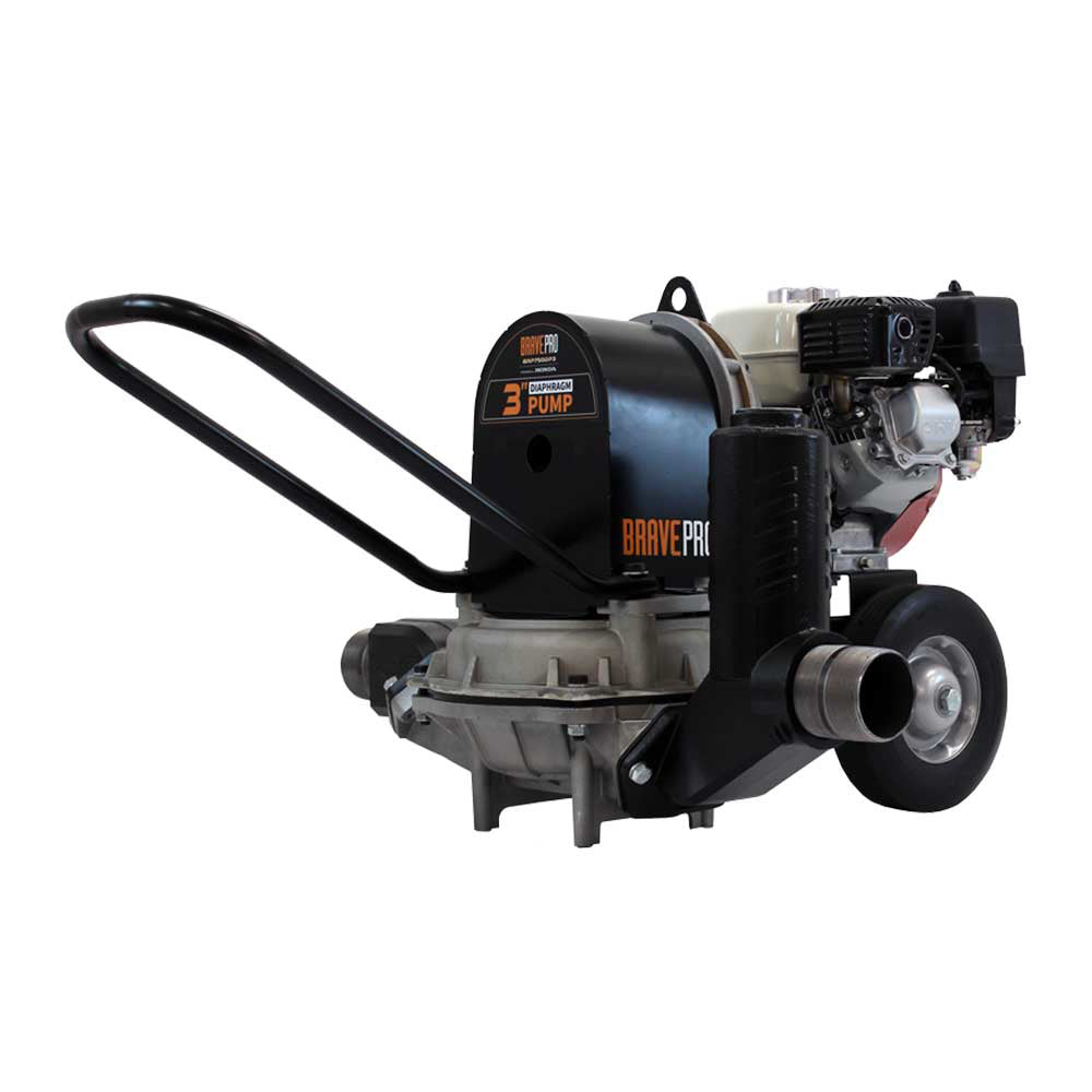 BravePro Diaphragm Pump | 3 In. | Honda GX120