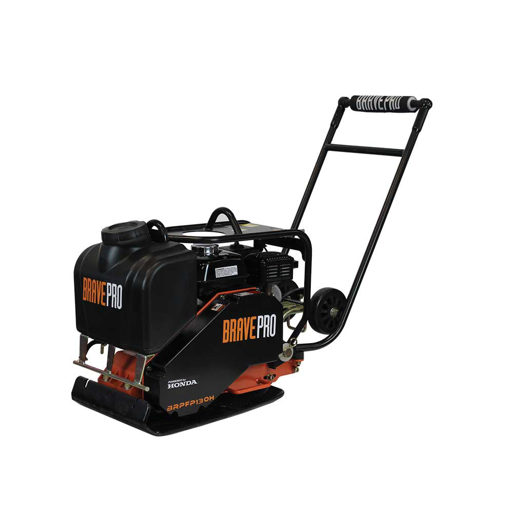 BravePro Forward Plate Compactor | 16 In. | Tank and Wheel Kit | Honda GX160