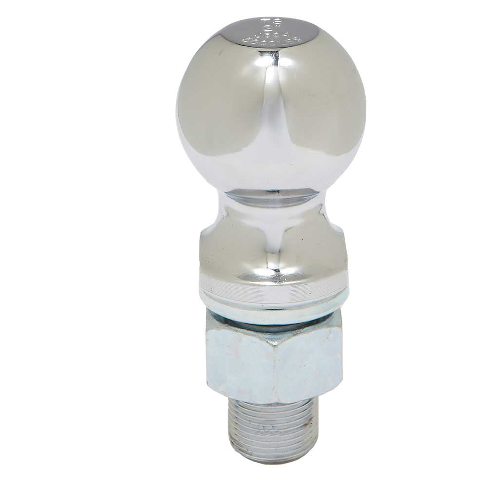 Ultra-Tow Chrome Hitch Ball 2-In. Ball | 1-In. Dia. X 2-1/8-In. L Shank | 5000-Lb. Cap