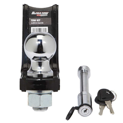 Ultra-Tow XTP Receiver Hitch Starter Kit | Class III | 4-In. Drop | 5000-Lb. Tow Weight | Locking Pin