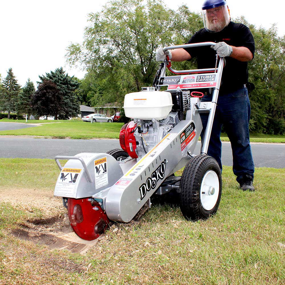 Dosko Swivel Stump Grinder | 13 HP Walk-Behind | Honda GX390
