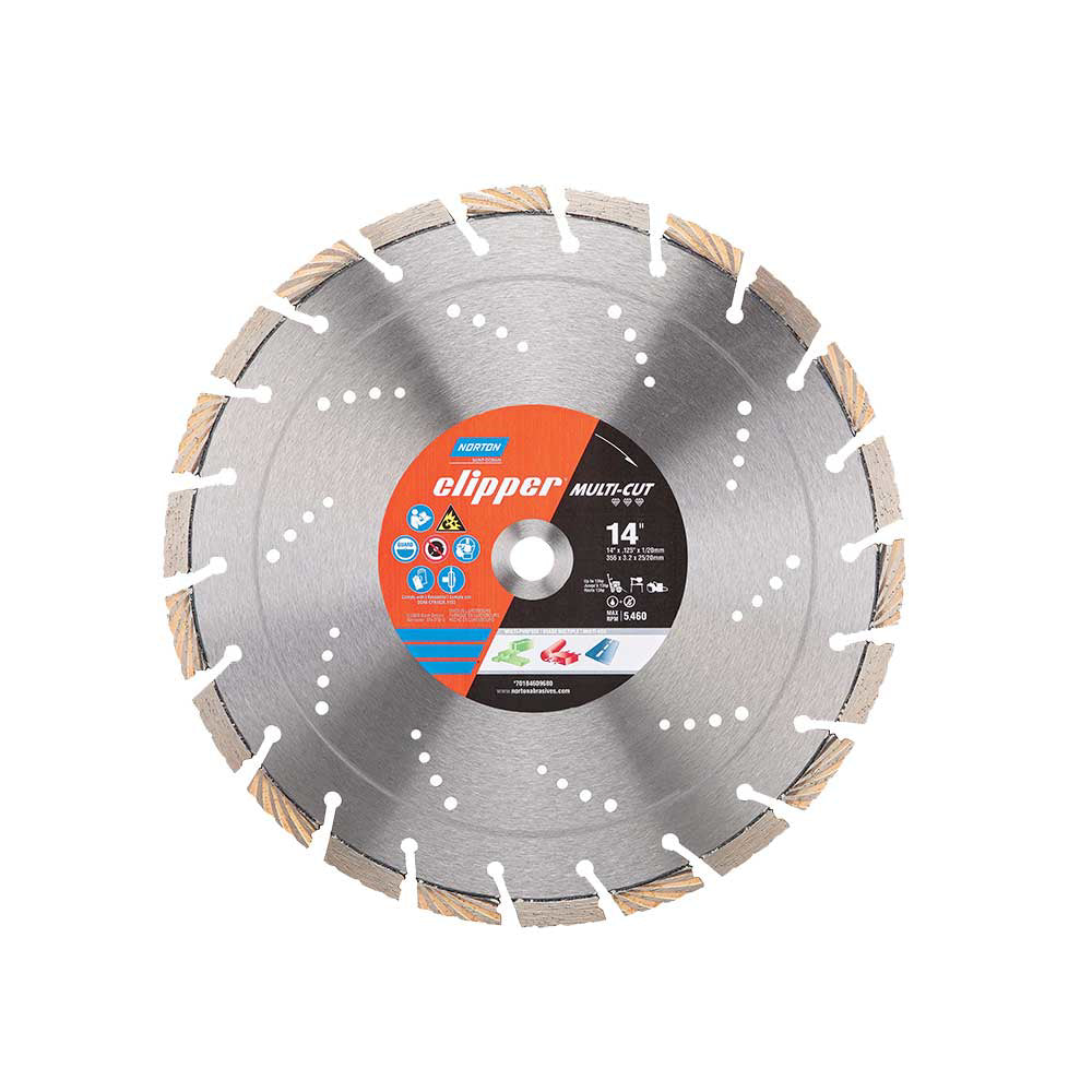 Norton Diamond Blade | 14 X .125 X 1/20Mm Hs Multi Cut