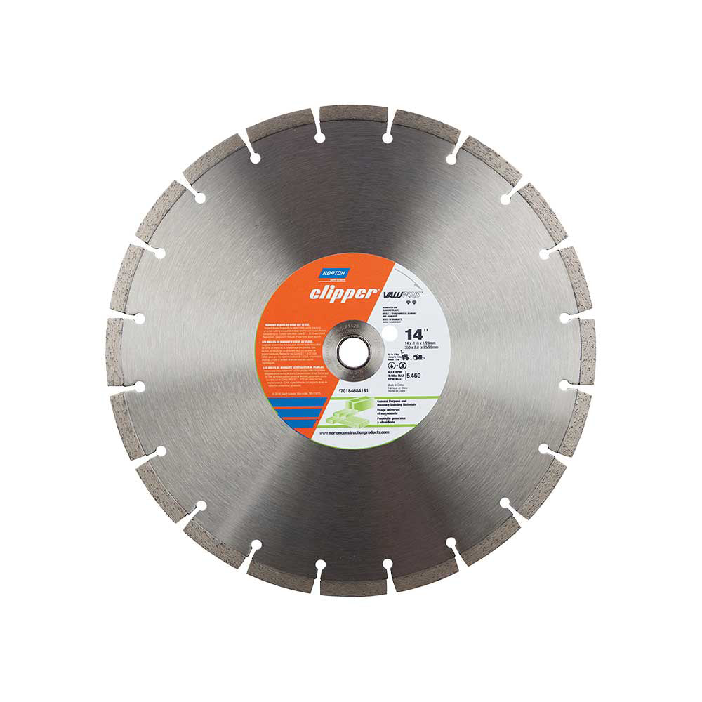 Norton Diamond Blade | 14X.125X1/20Mm Hs Value Plus Gen.