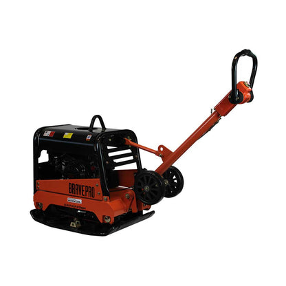 BravePro Reversible Plate Compactor | 20 In. | Wheel Kit | Honda GX200