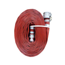 JGB | 4-In. X 50-Ft. Red PVC Discharge Hose CxE Camlocks