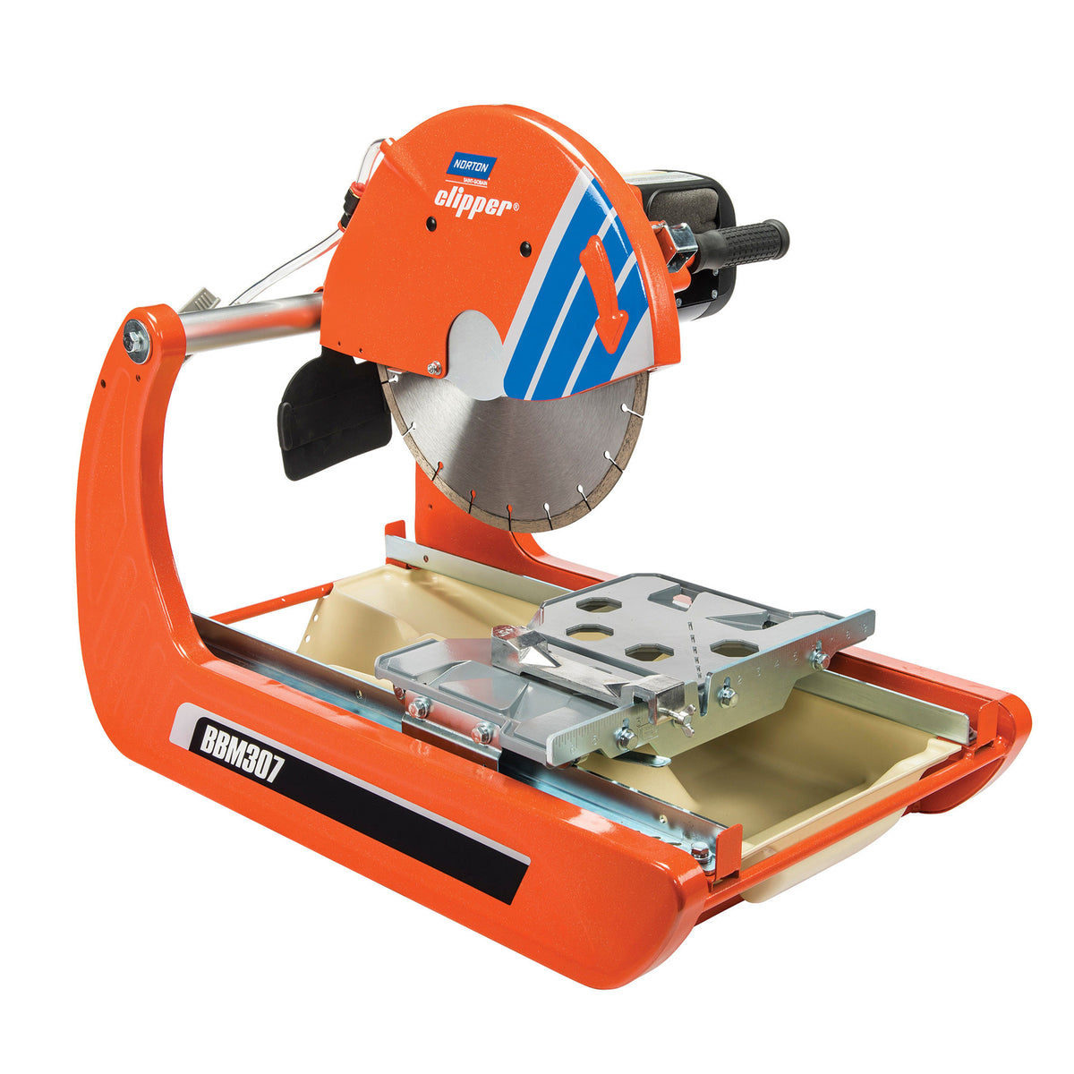Norton Clipper | Mini Masonry Saw | 14 In. | 3 HP Carbon Brush Motor