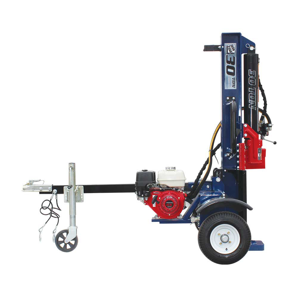 Iron & Oak Log Splitter | 30-Ton | Torsion Axle | Honda GX270