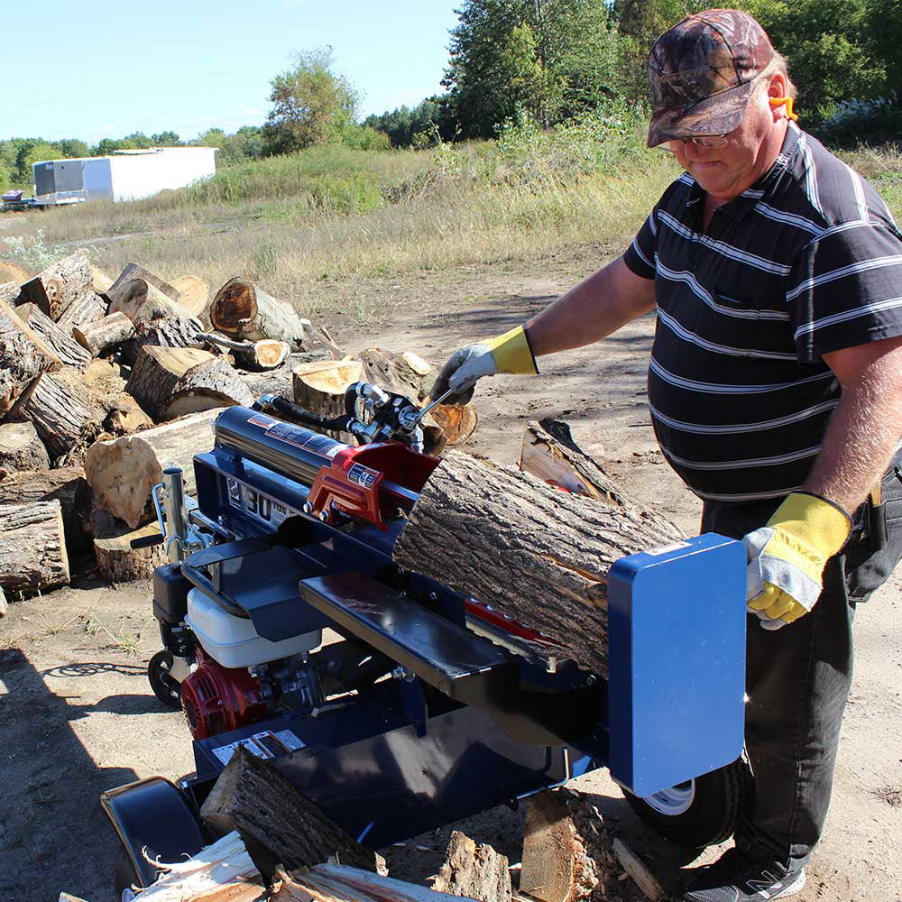 Iron & Oak Log Splitter | 30-Ton | Torsion Axle | Honda GX270