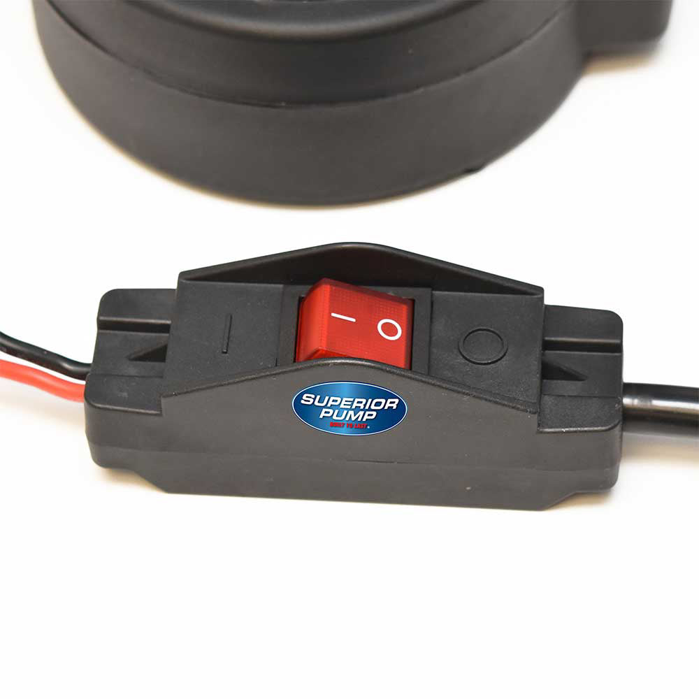 Superior Utility Pump | 12V | Thermoplastic | 1-1/4-In. NPT | 1380 GPH