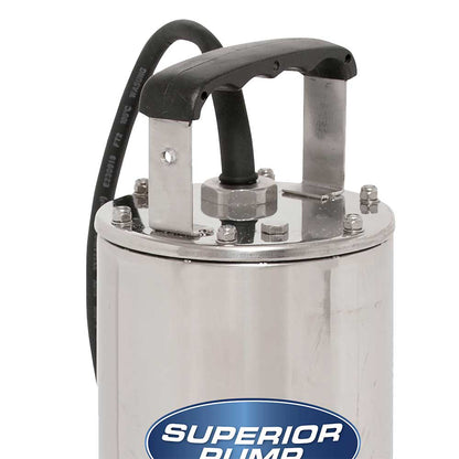 Superior Utility Pump | 1 HP | Stainless Steel | 1-1/2-In. NPT | 5898 GPH