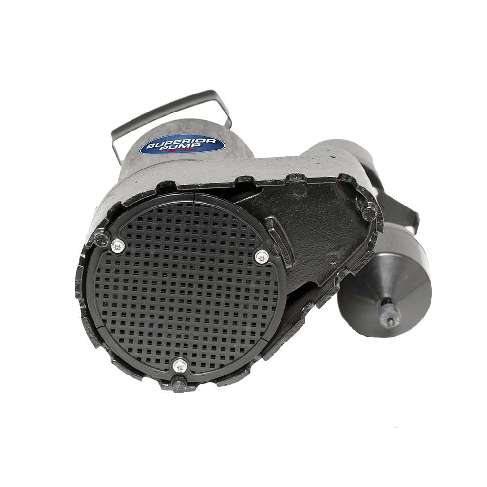 Superior Sump Pump | 1/3 HP | Cast Iron | 1-1/2-In. NPT | 2760 GPH