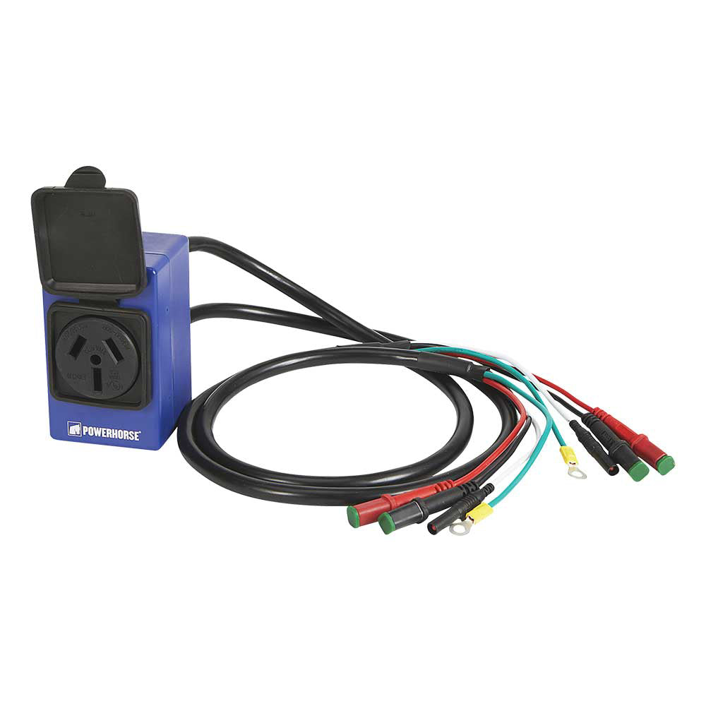 Parallel Cable Kit Connects 4500W to 4500W Generator