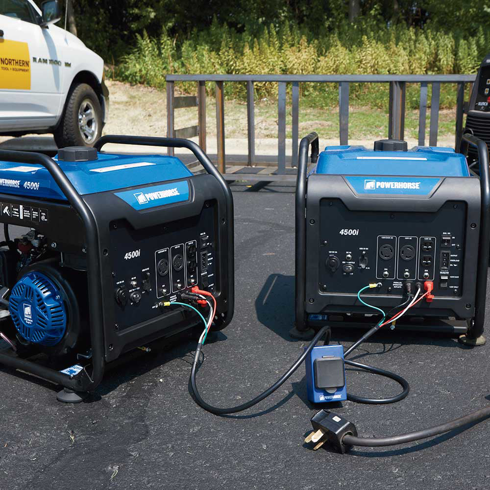 Parallel Cable Kit Connects 4500W to 4500W Generator
